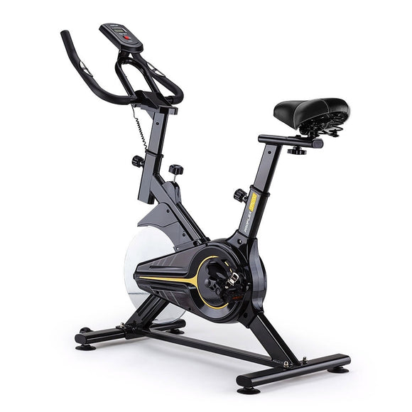 NNEMB Commercial rotate Bike Flywheel Exercise Fitness Home Gym Yellow