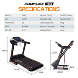 NNEMB Electric Treadmill Home Gym Exercise Equipment-TRX7