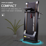 NNEMB Electric Treadmill Compact Exercise Machine Fitness Equipment-TRX1