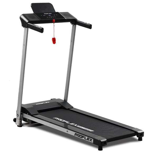 NNEMB Electric Compact Foldable Treadmill with Bluetooth Speakers-Digital Device Stand