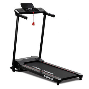 NNEMB Electric Foldable Compact Treadmill with Bluetooth Speakers-Digital Device Stand-Black