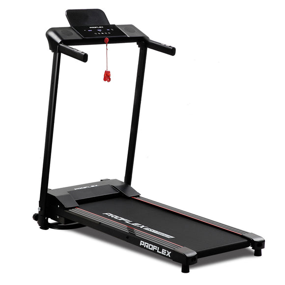 NNEMB Electric Foldable Compact Treadmill with Bluetooth Speakers-Digital Device Stand-Black