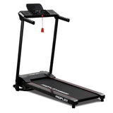 NNEMB Electric Foldable Compact Treadmill with Bluetooth Speakers-Digital Device Stand-Black