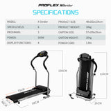 NNEMB Mini Walking Electric Treadmill Compact Exercise Machine Fitness Equipment