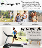 NNEMB TRX9 4CHP Electric Treadmill-Suspension System-Auto Incline-MP3 Music-Pulse Sensors & Bonus Chest Strap