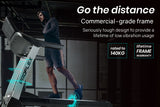 NNEMB TRX9 4CHP Electric Treadmill-Suspension System-Auto Incline-MP3 Music-Pulse Sensors & Bonus Chest Strap