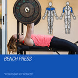 NNEMB 7 in 1 Weight Bench Multi Station Home Gym-B300