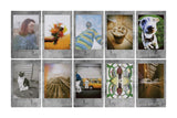 NNEKG Fujifilm Instax Mini Film 10 Pack (Stone Gray)