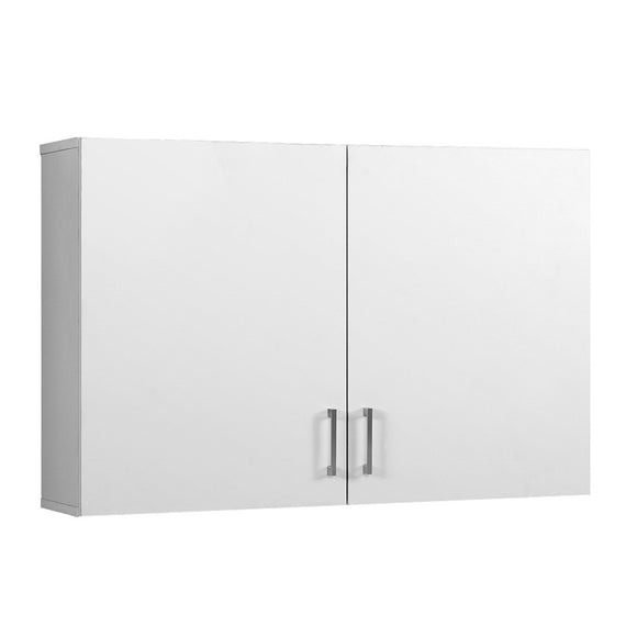NNEDSZ Wall Cabinet Storage Bathroom Kitchen Bedroom Cupboard Organiser White