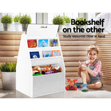 NNEDSZ Kids Bookshelfs Child Bookcases Kids Easel Whiteboard Magazine Rack Desk