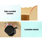 NNEDSZ Kids Bookcase Children Bookshelf Toy Storage Box Organizer Display Rack