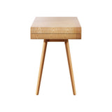 NNEDSZ Computer Desk Office Study Desks Table Drawers Storage Ash Wood Legs