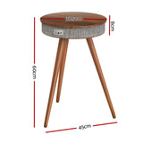 NNEDSZ Smart Coffee Table Side End Tables Wireless Charging Bluetooth Speaker