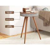 NNEDSZ Smart Coffee Table Side End Tables Wireless Charging Bluetooth Speaker