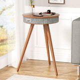NNEDSZ Smart Coffee Table Side End Tables Wireless Charging Bluetooth Speaker