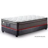 NNEMB King Single Mattress 34cm Medium Firm Euro Top