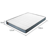 NNEMB Double Mattress 16cm Medium Firm Bonnell Innerspring