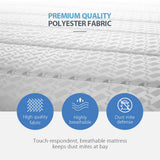 NNEMB King Single Mattress 16cm Medium Firm Bonnell Innerspring