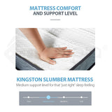 NNEMB Single Mattress 16cm Medium Firm Bonnell Innerspring