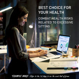 NNEMB Sit To Stand Up Standing Desk-150x70cm-62-128cm Electric Height Adjustable-Dual Motor-120kg Load-Arched-Black/White Frame