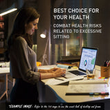 NNEMB Sit To Stand Up Standing Desk-160x75cm-62-128cm Electric Height Adjustable-Dual Motor-120kg Load-Arched-White/White Frame