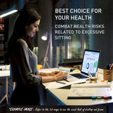 NNEMB Sit To Stand Up Standing Desk-160x75cm-62-128cm Electric Height Adjustable-Dual Motor-120kg Load-Black/Black Frame