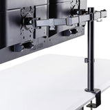 NNEMB Desk Monitor Stand 2 Arm-Dual Computer Holder Screen Riser Bracket