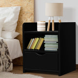 NNEDSZ Bedside Table Drawer - Black