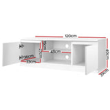 NNEDSZ TV Entertainment Unit - White