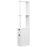 NNEDSZ Freestanding Bathroom Storage Cabinet - White