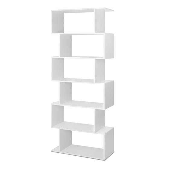 NNEDSZ 6 Tier Display Shelf - White