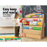 NNEDSZ 5 Tiers Kids Bookshelf Magazine Shelf Rack Organiser Bookcase Display