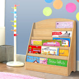 NNEDSZ 5 Tiers Kids Bookshelf Magazine Shelf Rack Organiser Bookcase Display