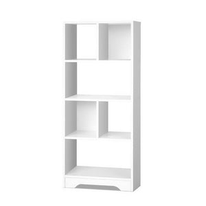 NNEDSZ Display Shelf Bookcase Storage Cabinet Bookshelf Bookcase Home Office White