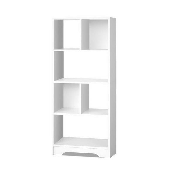 NNEDSZ Display Shelf Bookcase Storage Cabinet Bookshelf Bookcase Home Office White