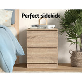 NNEDSZ Bedside Tables Drawers Side Table Bedroom Furniture Nightstand Wood Lamp