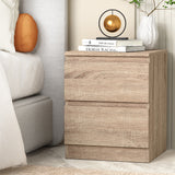 NNEDSZ Bedside Tables Drawers Side Table Bedroom Furniture Nightstand Wood Lamp