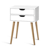 NNEDSZ Bedside Tables Drawers Side Table Nightstand Wood Storage Cabinet White