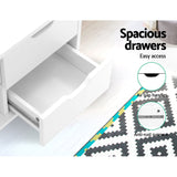 NNEDSZ TV Cabinet Entertainment Unit Stand Wooden Scandinavian 120cm White