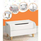 NNEDSZ Kids Toy Box Bookshelf Storage Children Room Bookcase Organiser Display