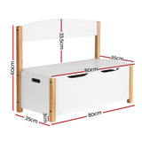 NNEDSZ Kids Toy Box Chest Storage Blanket Children Room Organiser Seating Bench