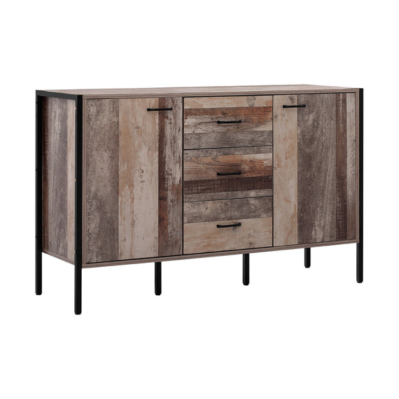 NNEDSZ Buffet Sideboard Storage Cabinet Industrial Rustic Wooden