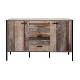 NNEDSZ Buffet Sideboard Storage Cabinet Industrial Rustic Wooden