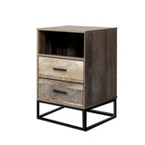 NNEDSZ Bedside Tables Drawers Side Table Nightstand Storage Cabinet Unit Wood