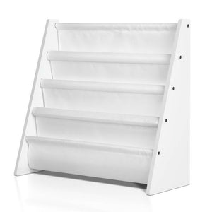 NNEDSZ Kids Bookshelf Shelf Children Bookcase Magazine Rack Organiser Display