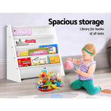 NNEDSZ Kids Bookshelf Shelf Children Bookcase Magazine Rack Organiser Display