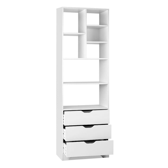 NNEDSZ Display Drawer Shelf - White