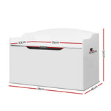 NNEDSZ Kids Toy Chest Storage Bench Cabinet Organiser Blanket Children Clothes