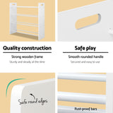 NNEDSZ  12 Plastic Bins Kids Toy Organiser Box Bookshelf Storage Children Rack