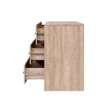 NNEDSZ 6 Chest of Drawers Cabinet Dresser Table Tallboy Lowboy Storage Wood